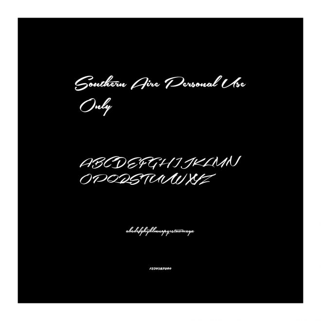 Southern Aire Personal Use Only