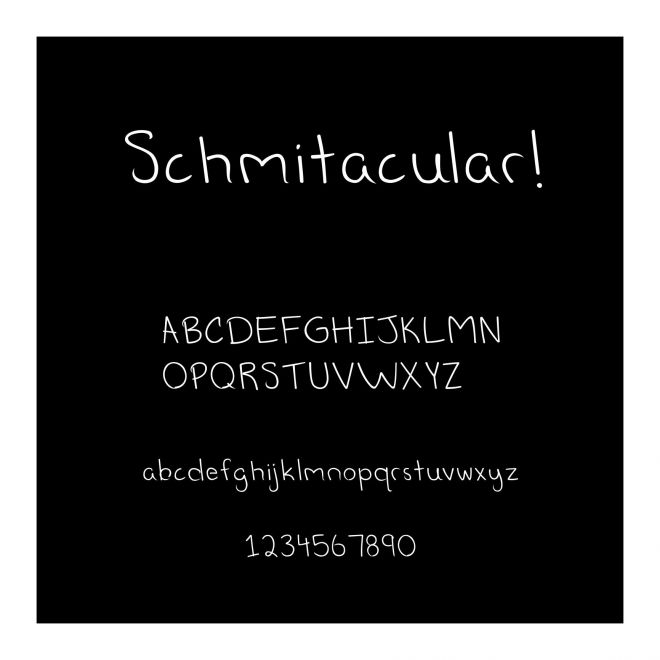 Schmitacular!