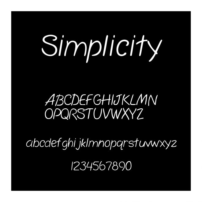 Simplicity