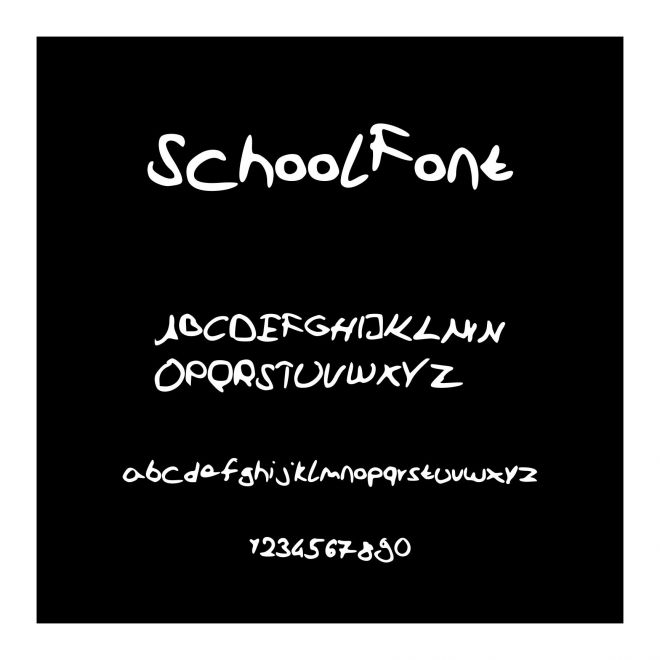 SchoolFont
