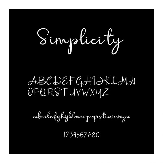 Simplicity