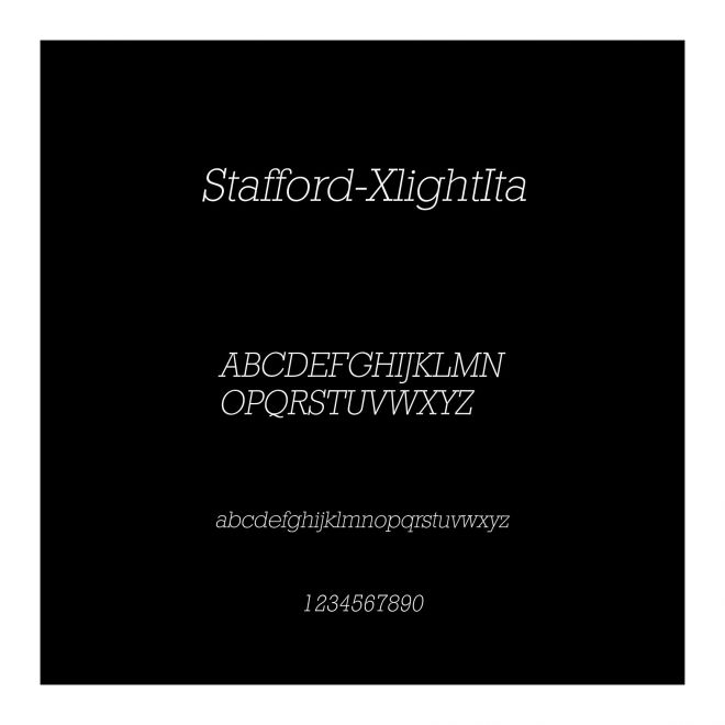 Stafford-XlightIta
