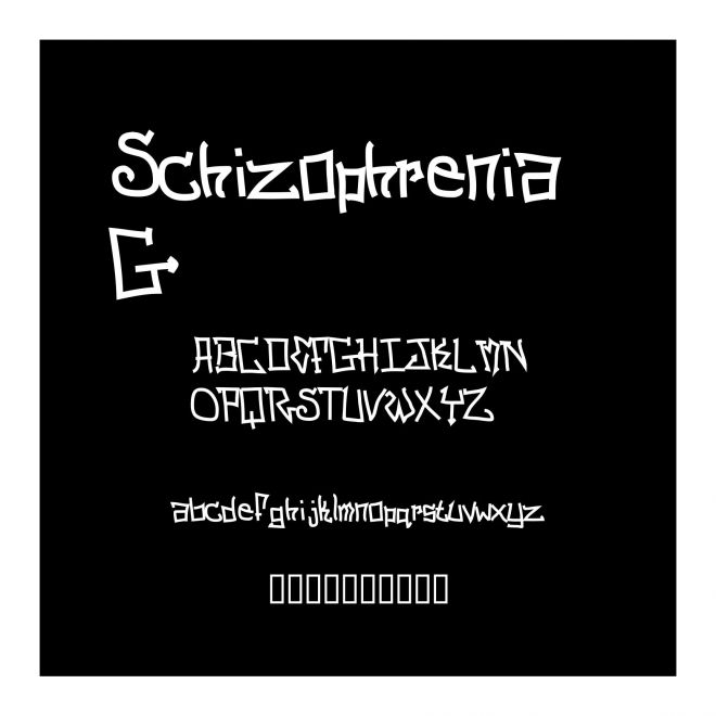 Schizophrenia G