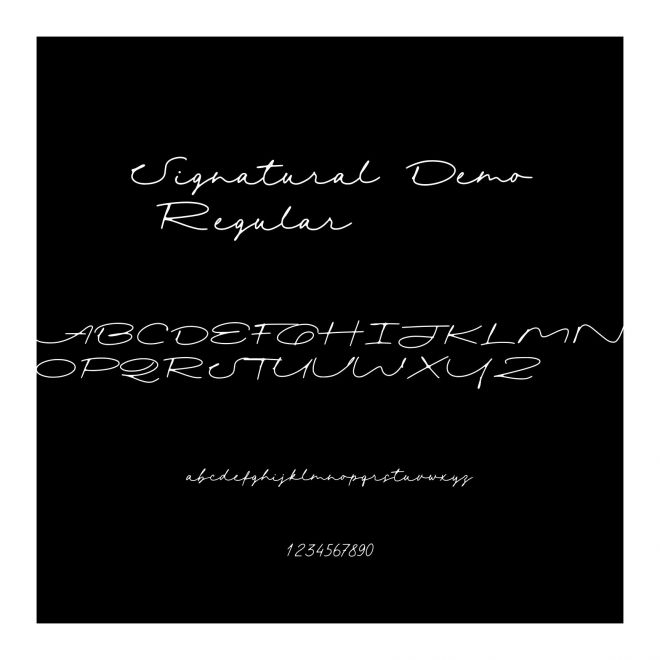 Signatural Demo Regular