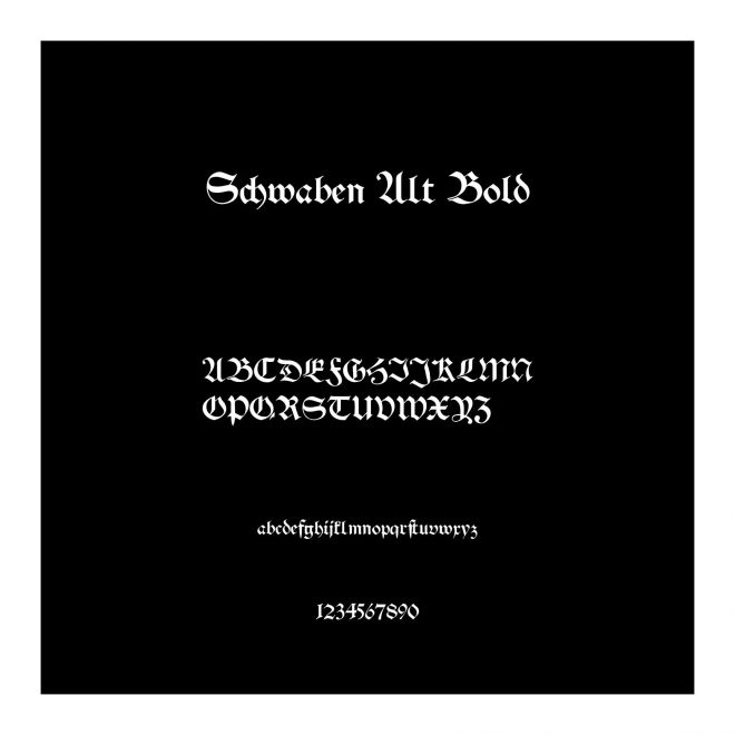 Schwaben Alt Bold