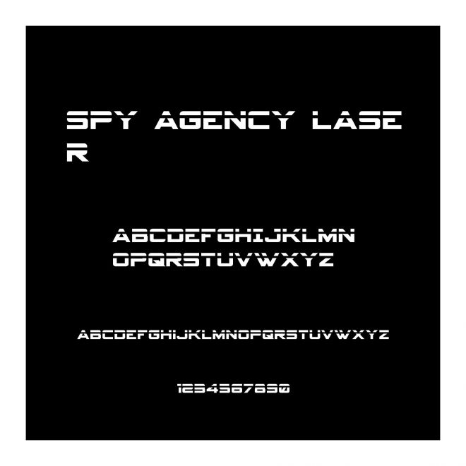 Spy Agency Laser