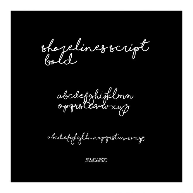 Shorelines Script Bold