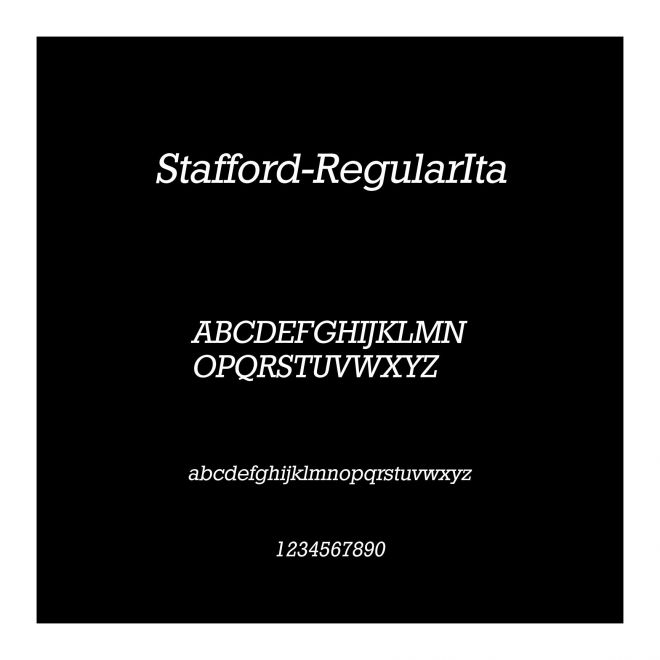 Stafford-RegularIta