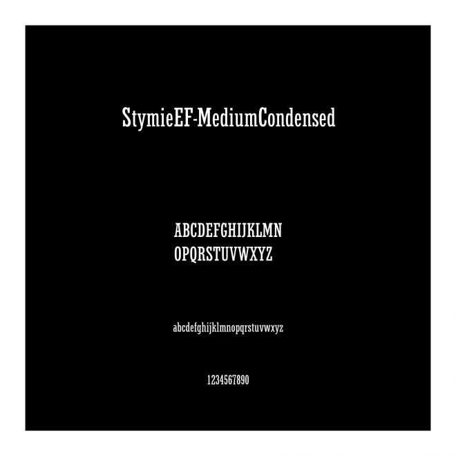 StymieEF-MediumCondensed
