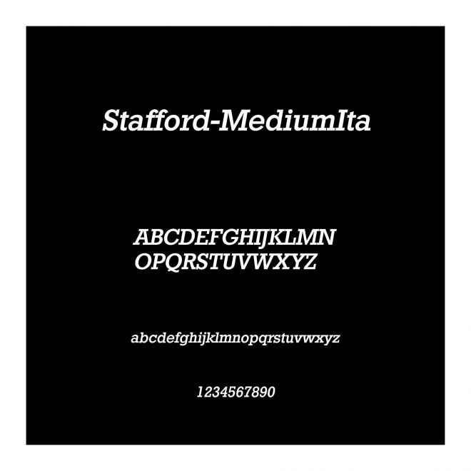 Stafford-MediumIta