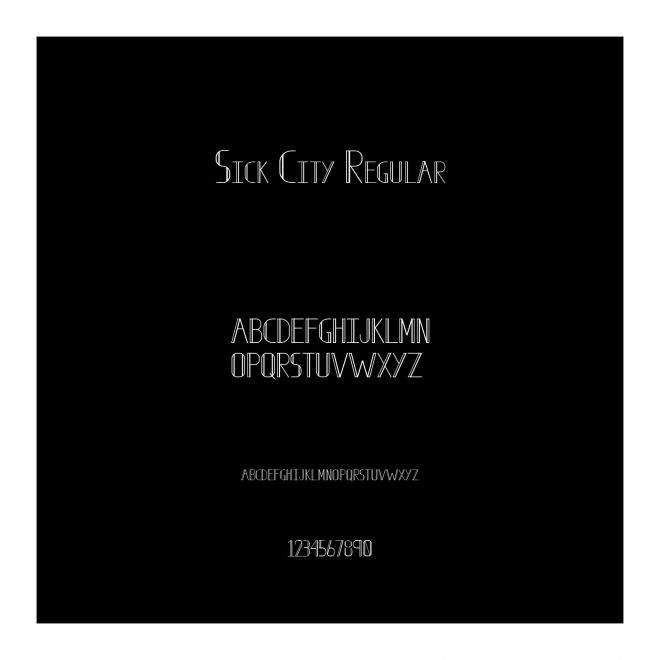Sick City Regular