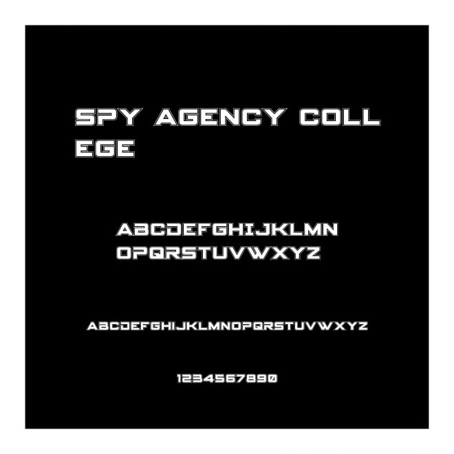 Spy Agency College