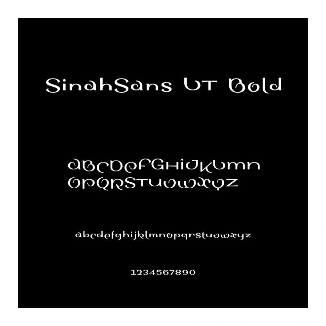 SinahSans LT Bold