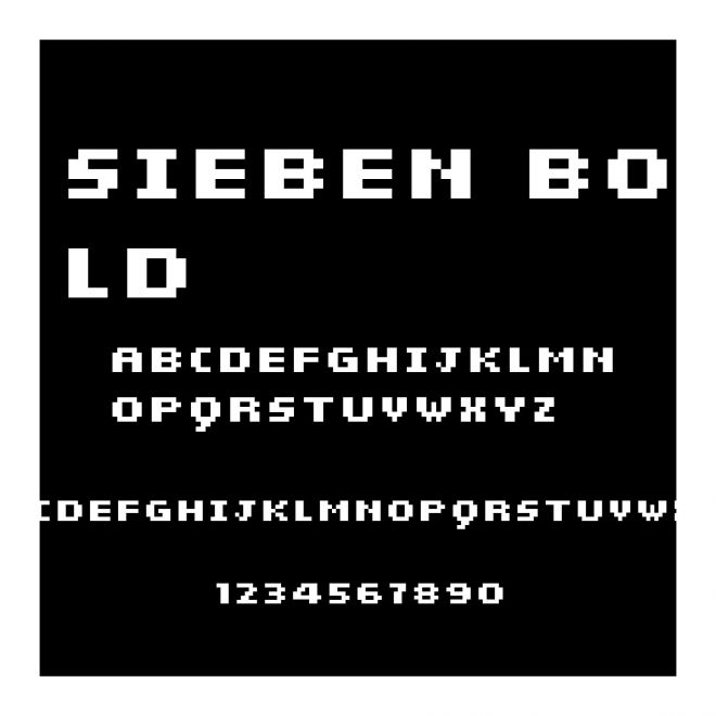 sieben Bold