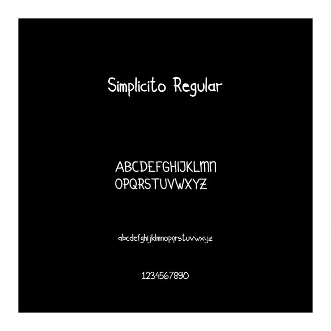 Simplicito Regular