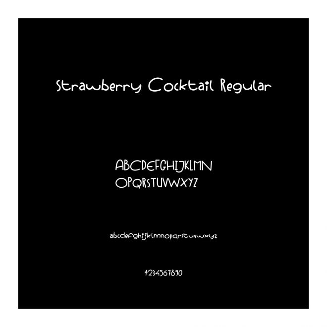 Strawberry Cocktail Regular