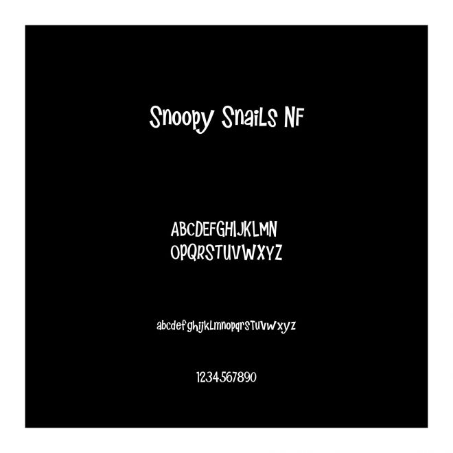 Snoopy Snails NF