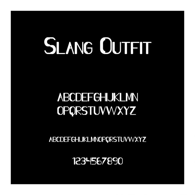 Slang Outfit