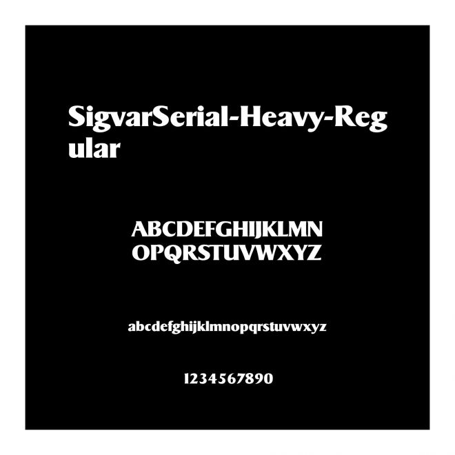 SigvarSerial-Heavy-Regular