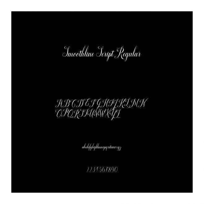 Smoothline Script Regular