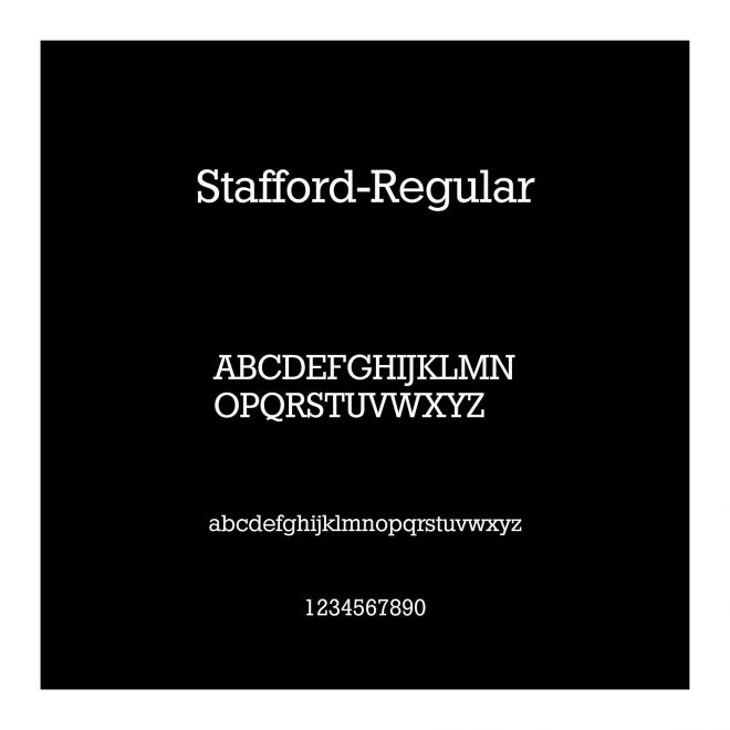 Stafford-Regular