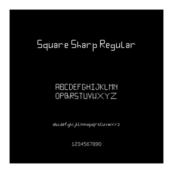 Square Sharp Regular