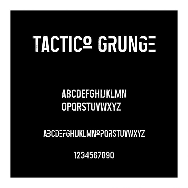 Tactico Grunge