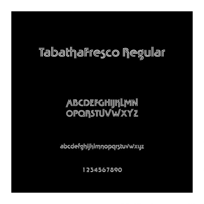 TabathaFresco Regular
