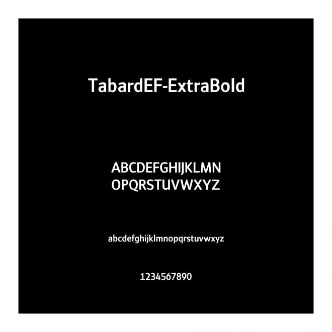 TabardEF-ExtraBold