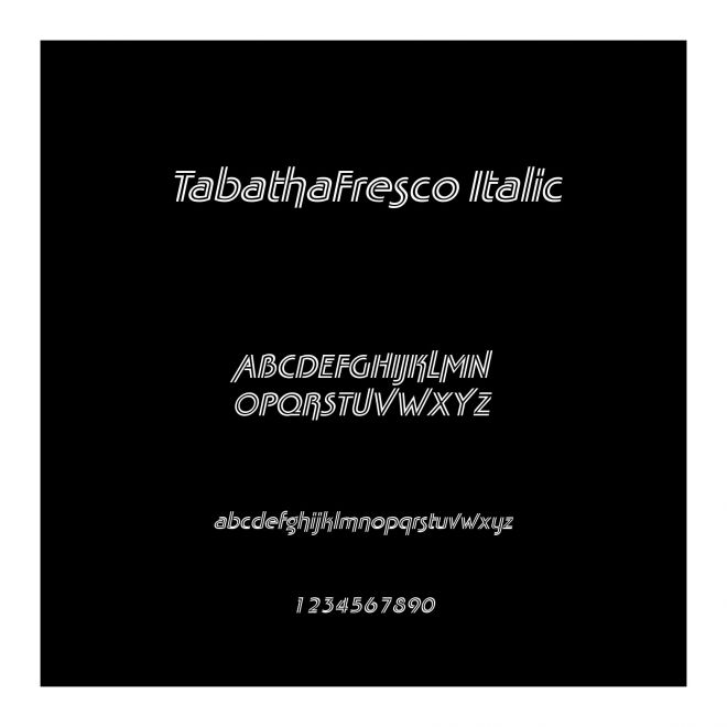 TabathaFresco Italic
