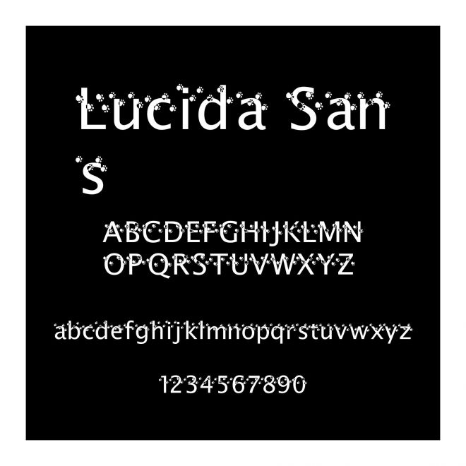 Lucida Sans