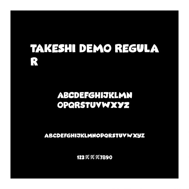 Takeshi DEMO Regular