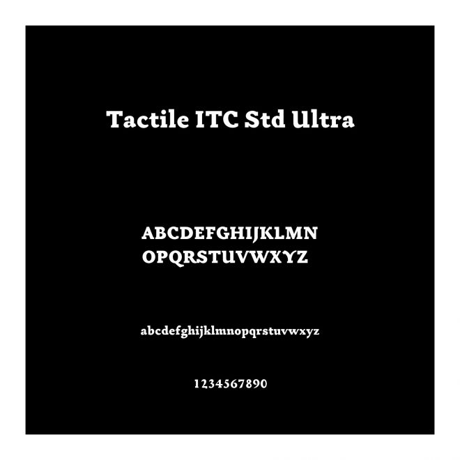 Tactile ITC Std Ultra