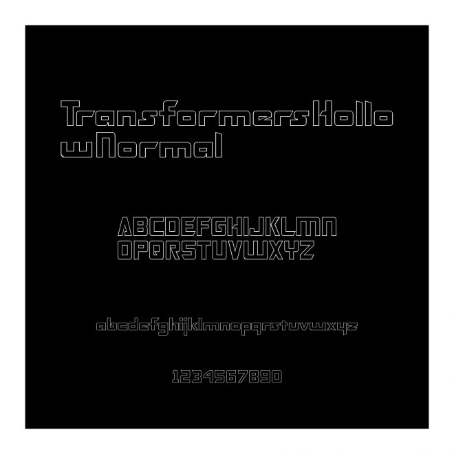 Transformers Hollow  Normal