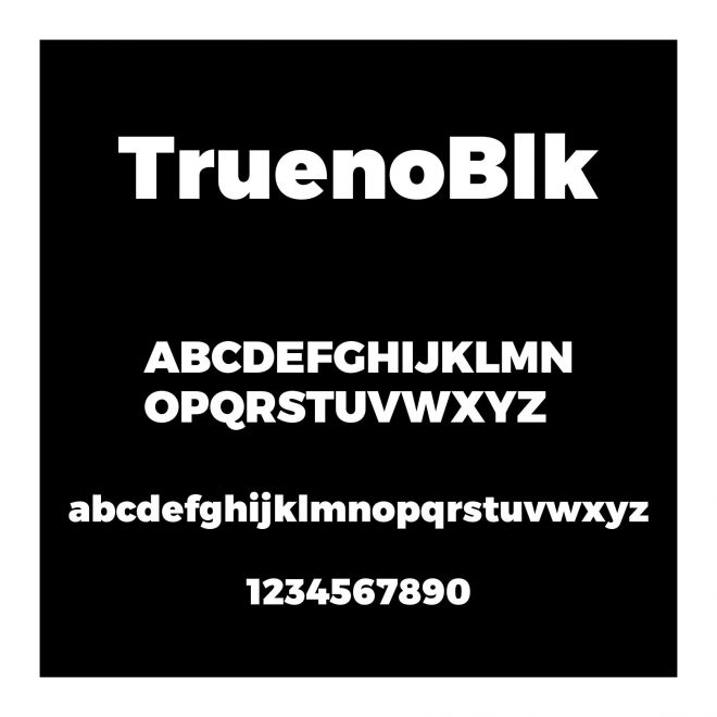 Trueno Black