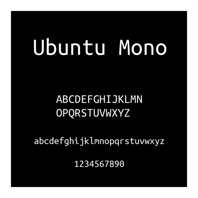 Ubuntu Mono