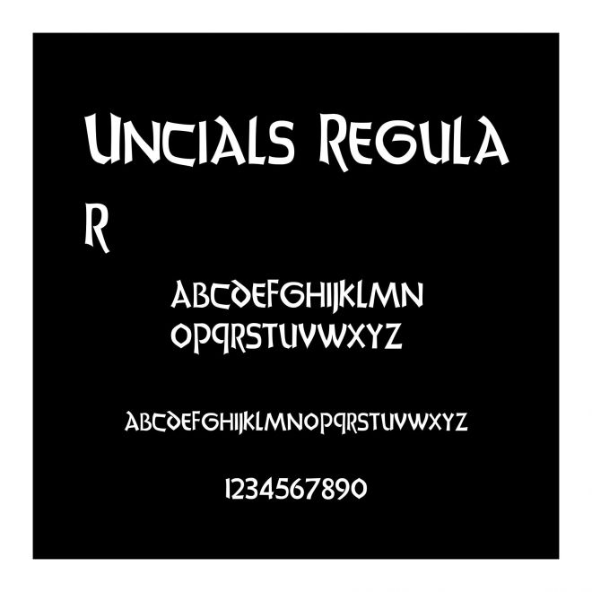 Uncials Regular