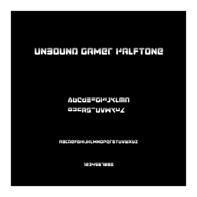 Unbound Gamer Halftone