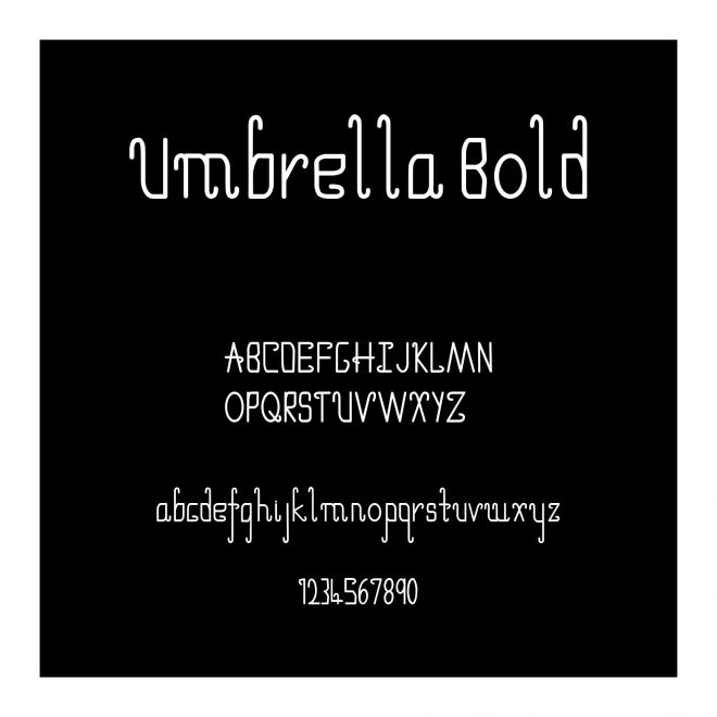 Umbrella Bold