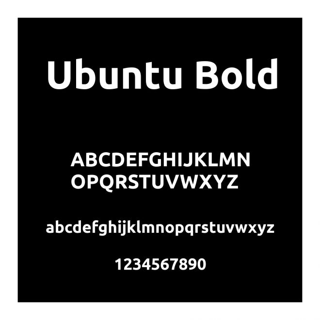 Ubuntu Bold