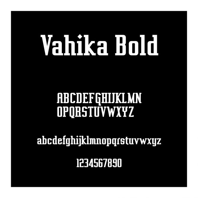 Vahika Bold