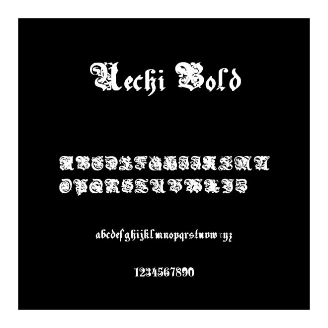 Uechi Bold