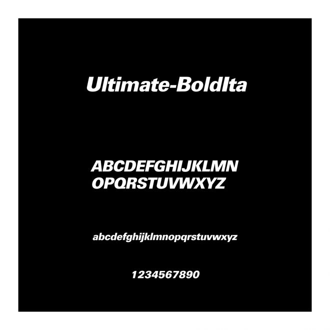 Ultimate-BoldIta