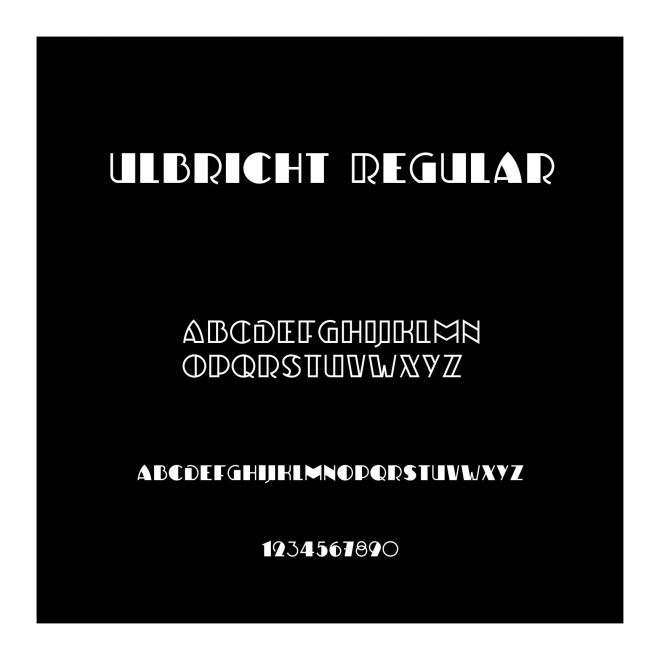 ulbricht-Regular