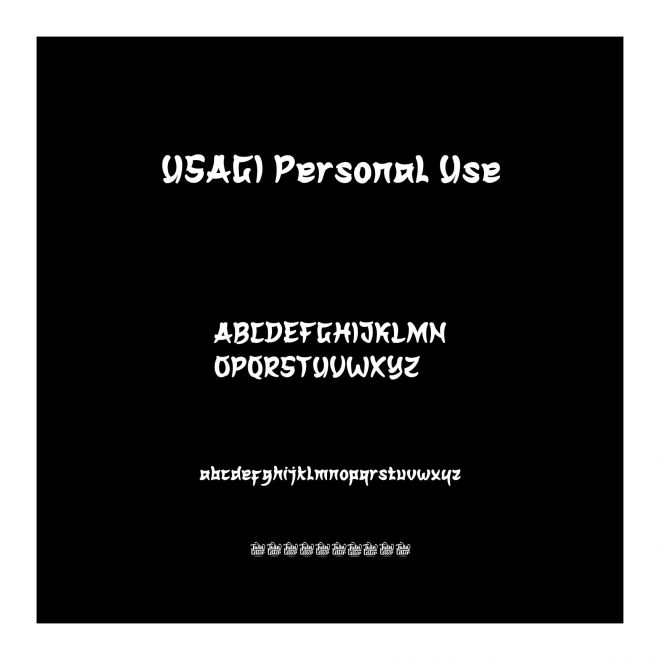 USAGI Personal Use
