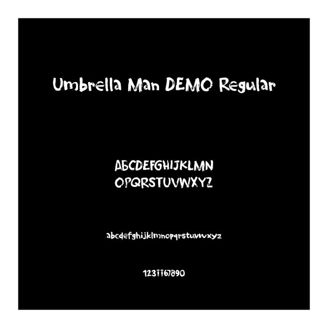Umbrella Man DEMO Regular