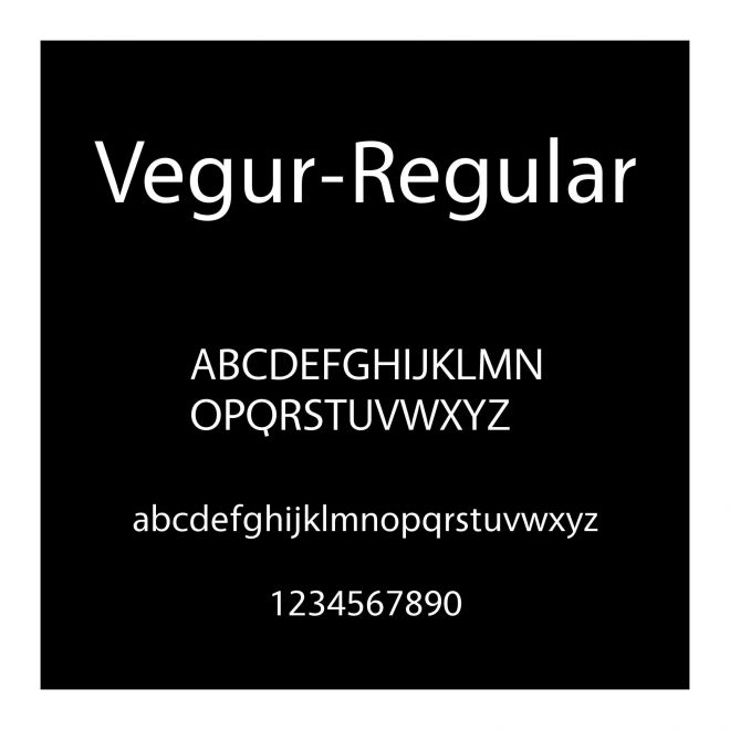 Vegur-Regular