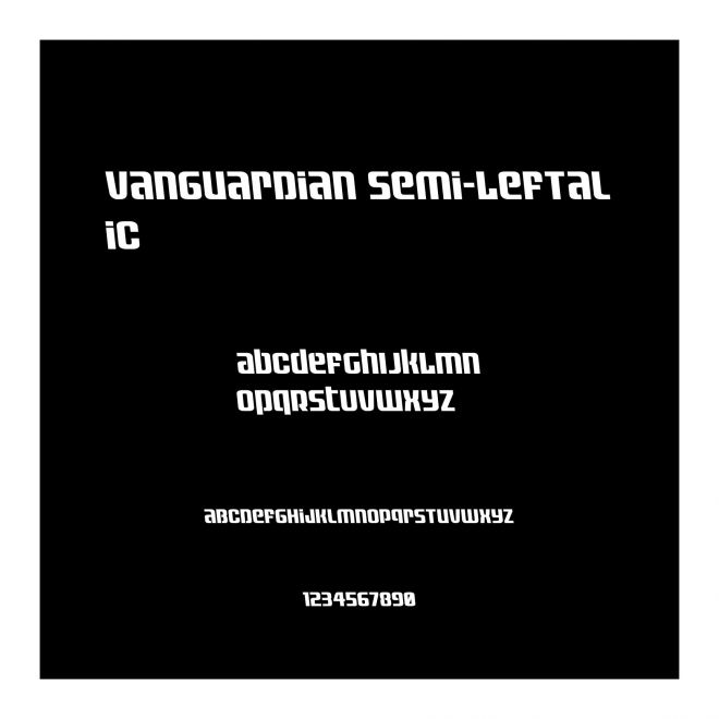 Vanguardian Semi-Leftalic