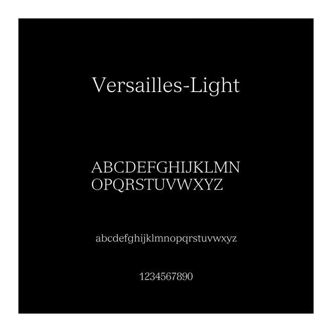 Versailles-Light