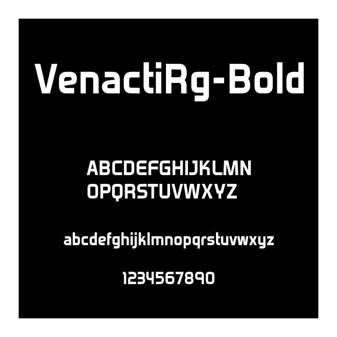 VenactiRg-Bold
